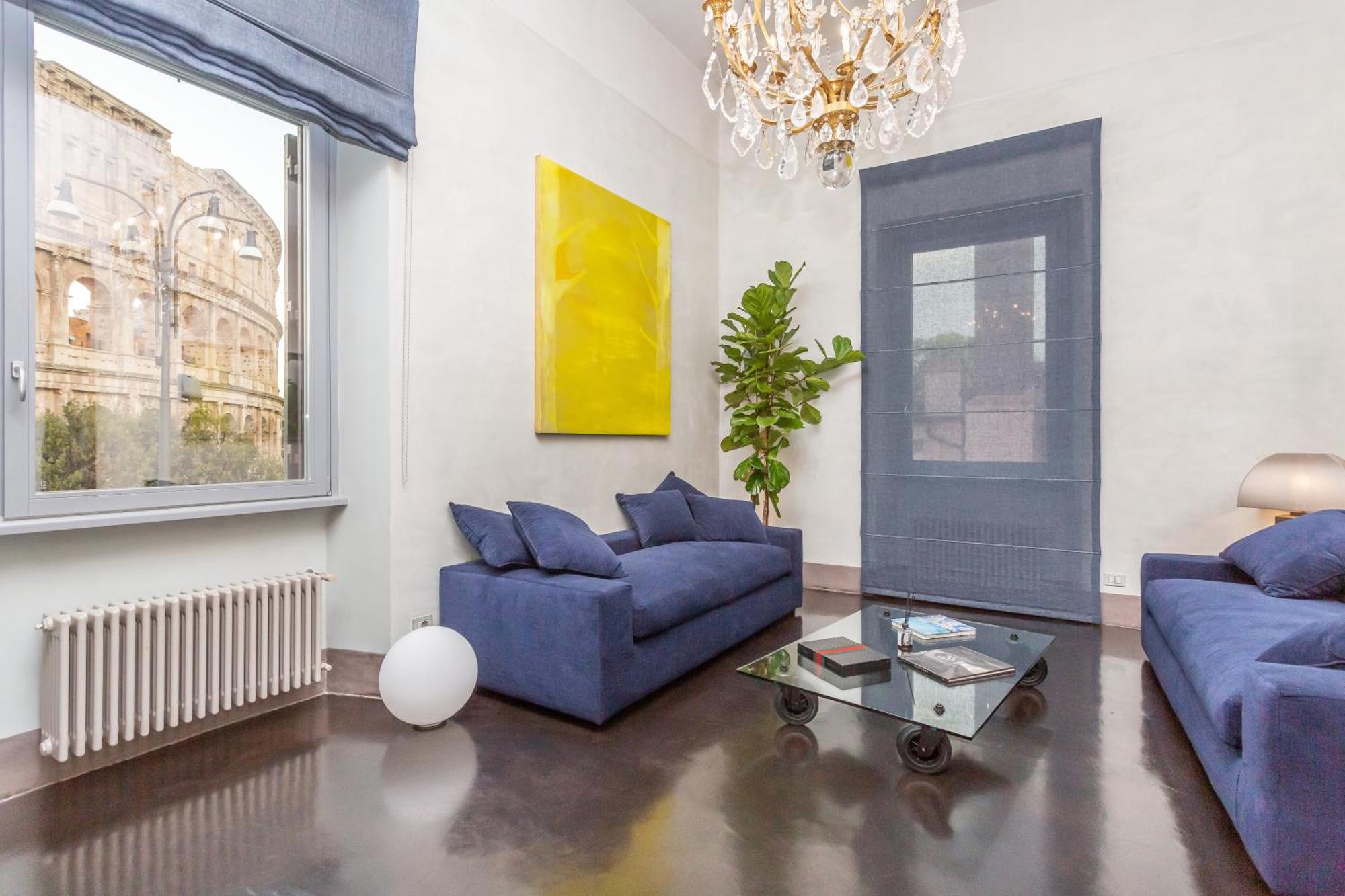 Iconic Apartment With Unique Colosseum View Róma Kültér fotó
